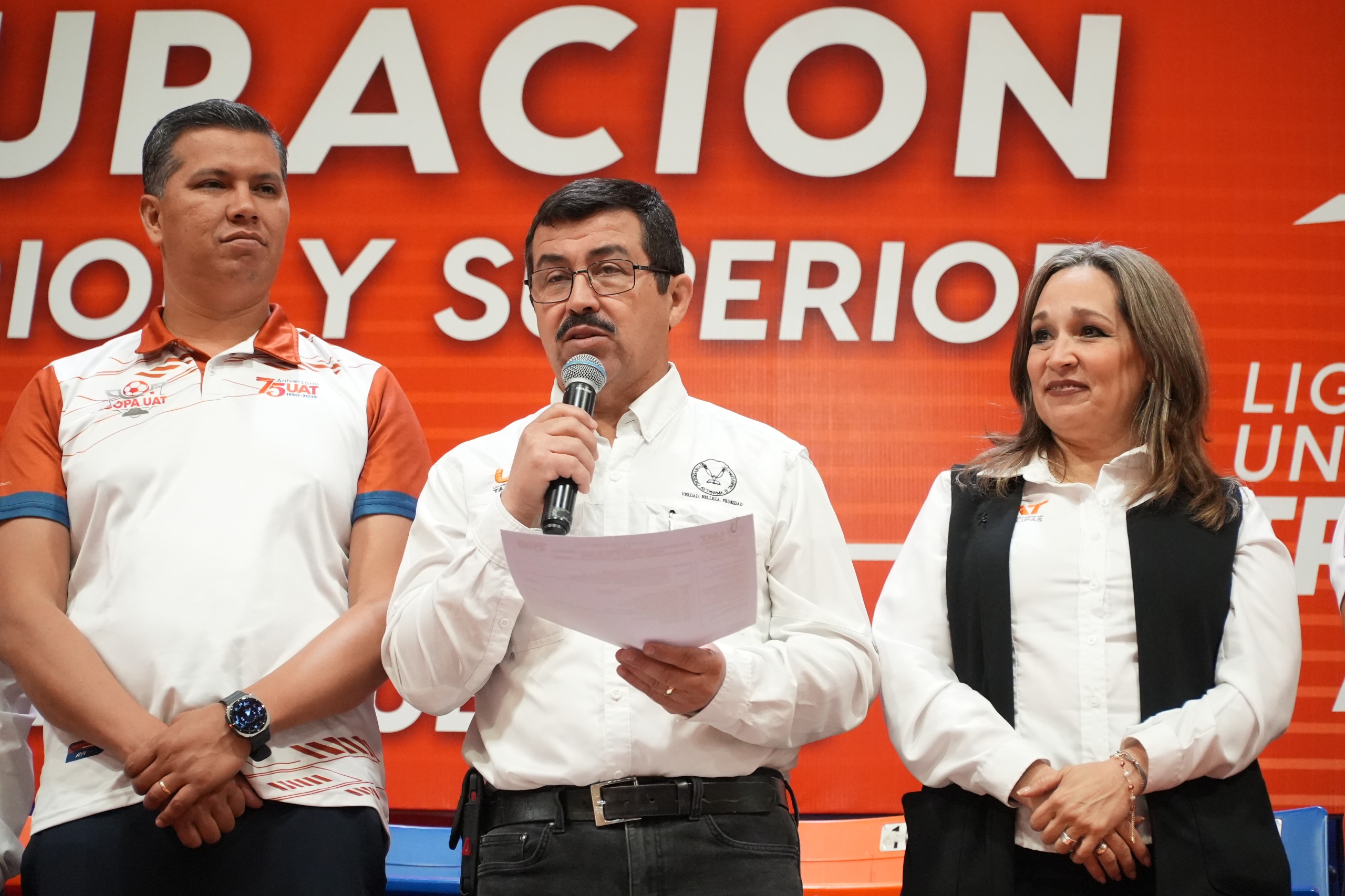 Inaugura Dámaso Anaya el Primer Torneo de la Liga Deportiva “UAT Transforma”