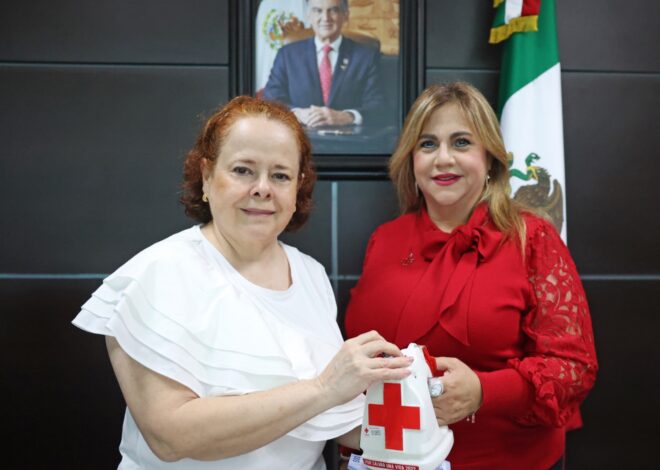 Se une Secretaría de Administración a Colecta Anual de Cruz Roja