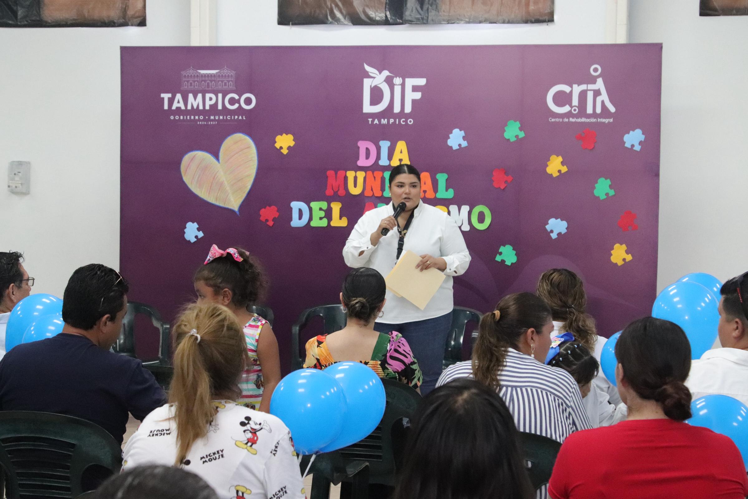 DIF Tampico Conmemora el Día Mundial del Autismo