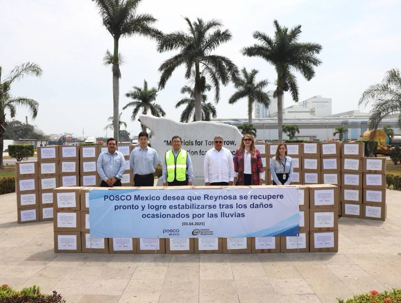 Gobierno de Altamira une esfuerzos con iniciativa privada para apoyar a afectados por inundaciones