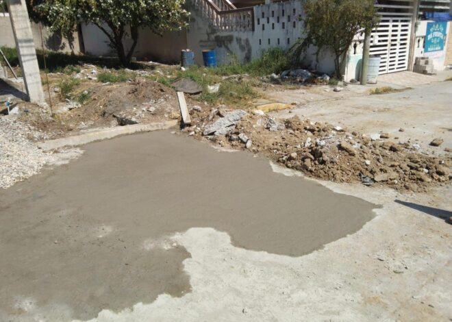 Cumple COMAPA Altamira con la reposición de pavimento