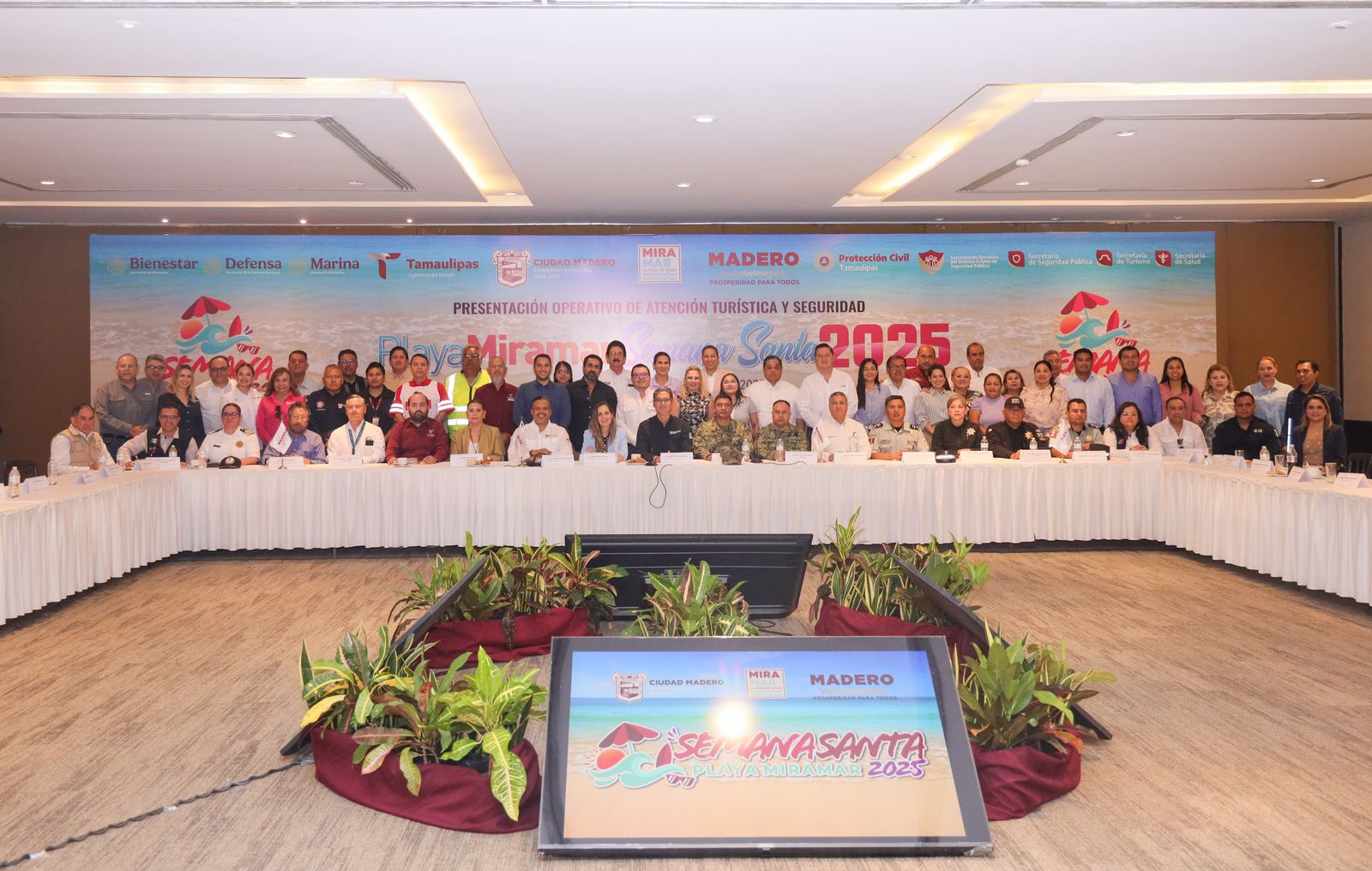 Ciudad Madero Garantiza una Semana Santa segura en Playa Miramar