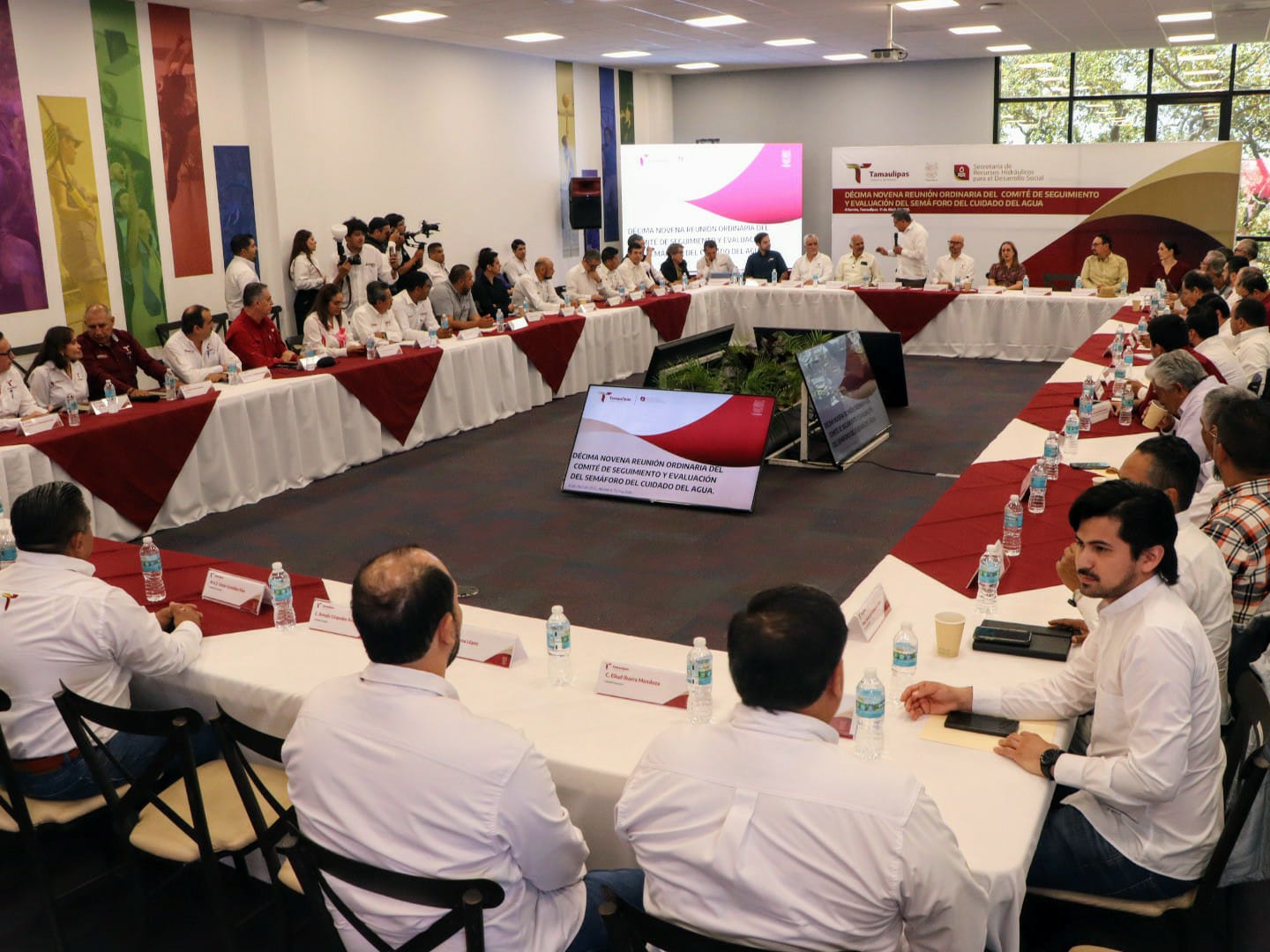 Se efectúa en Altamira Reunión del Comité de Seguimiento y Evaluación del Semáforo del Cuidado del Agua