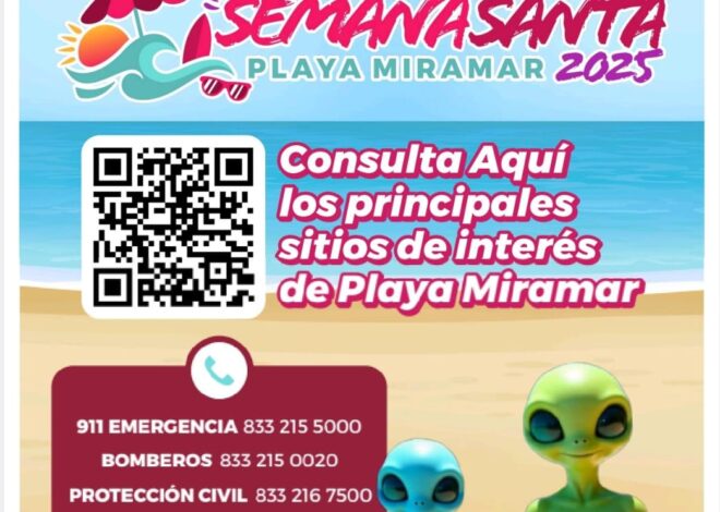 Guía Turística de acerca a los atractivos y servicios en playa Miramar