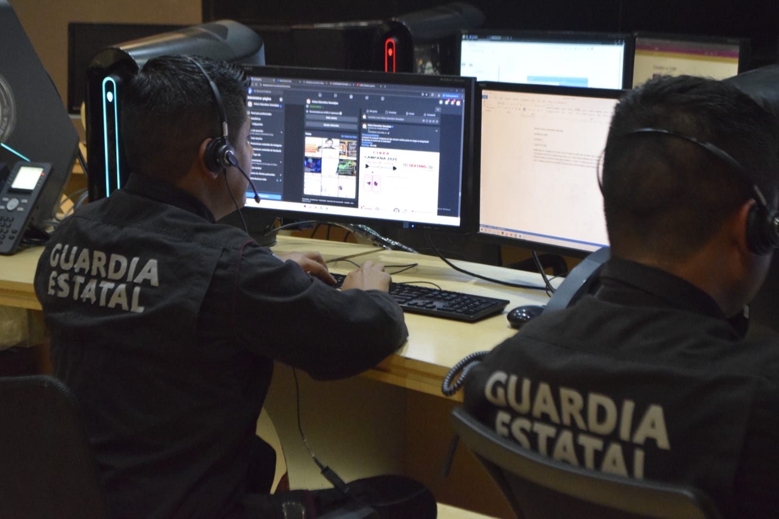Exhorta Guardia Estatal Cibernética a reforzar medidas para evitar fraudes y estafas