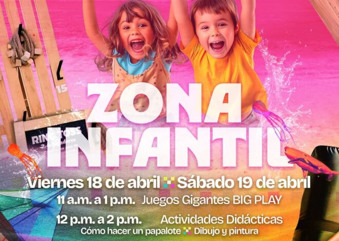 Zona infantil: un espacio lleno de magia y alegría en el Festival del Mar 2025 de playa Bagdad