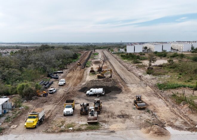 Avanza ampliación del Paseo Nochebuena en Altamira