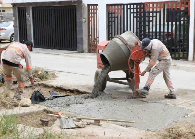 Repone COMAPA Altamira pavimento en fraccionamientos