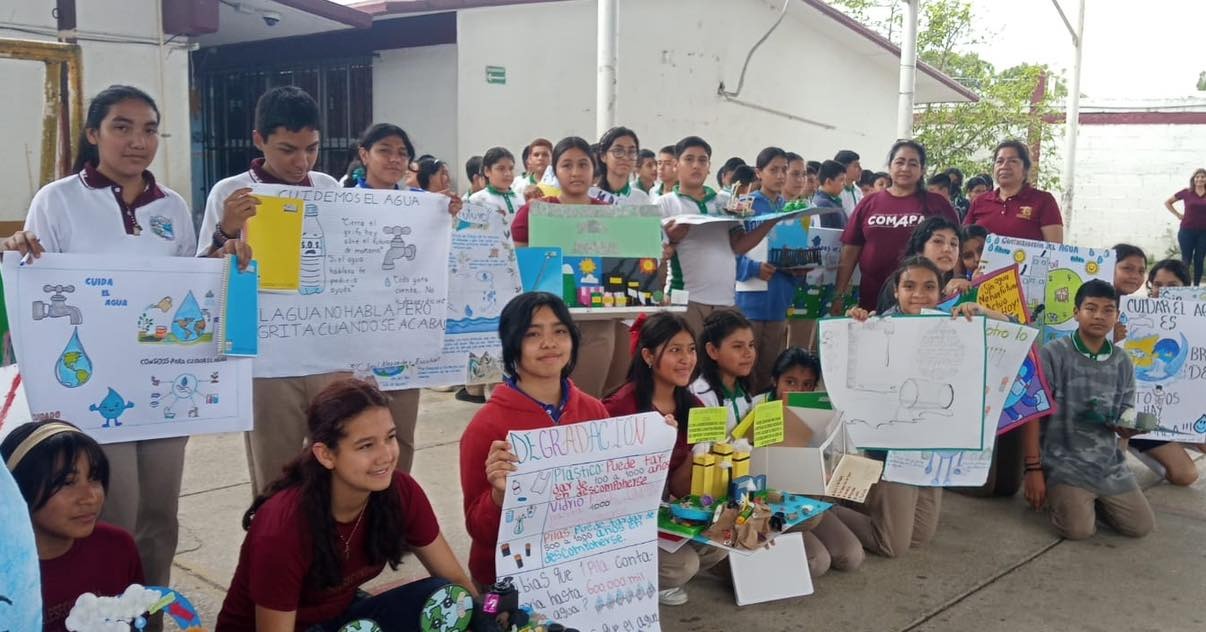 Contribuye COMAPA Altamira con la educación ambiental
