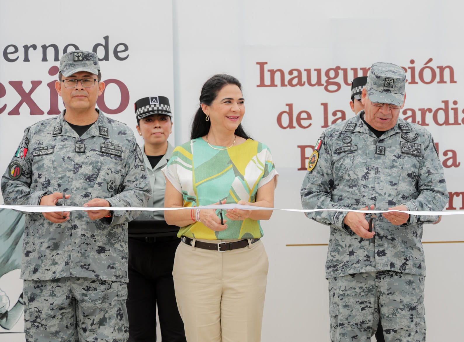 Fortalece Mónica Villarreal Seguridad Coordinada al Inaugurarse Complejo de Guardia Nacional