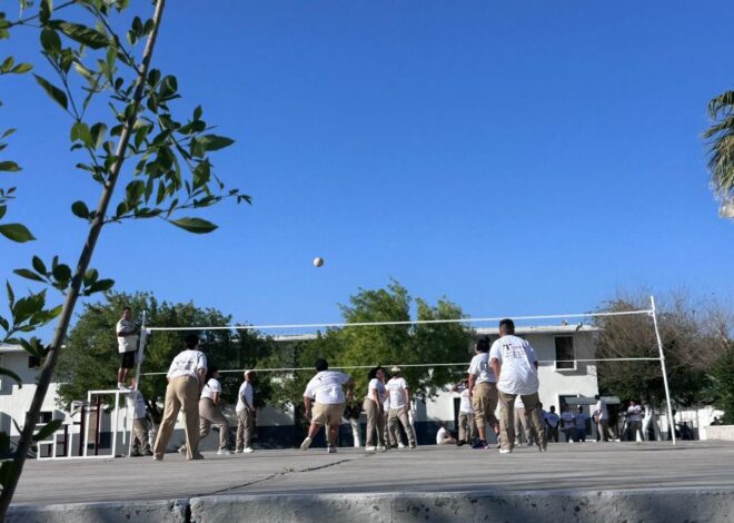 Fortalece CEDES Reynosa estrategia de reinserción social a través del deporte y la convivencia