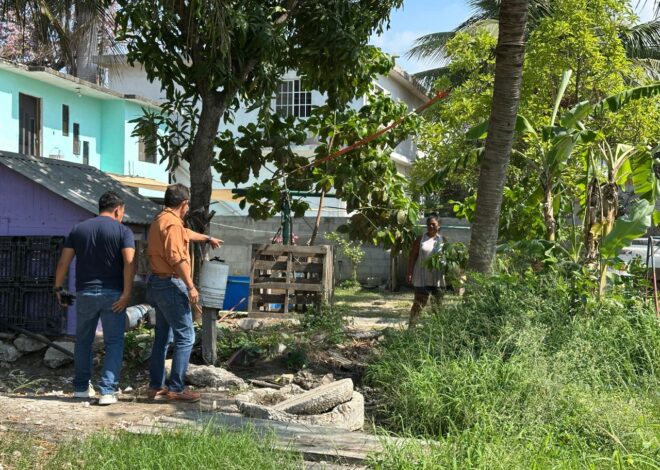 Gobierno municipal y COMAPA Altamira resuelven antiguo problema de aguas residuales