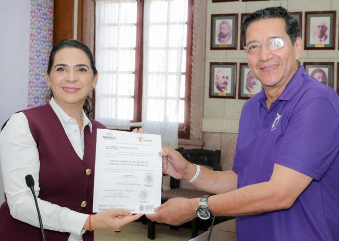 Refuerza Mónica Villarreal DIF Tampico con Nombramiento del Nuevo Director General»