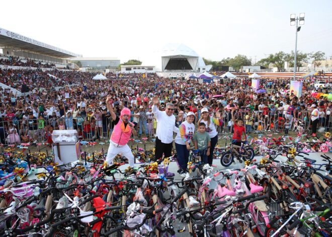 Éxito total festejo del Día del Niño en Altamira