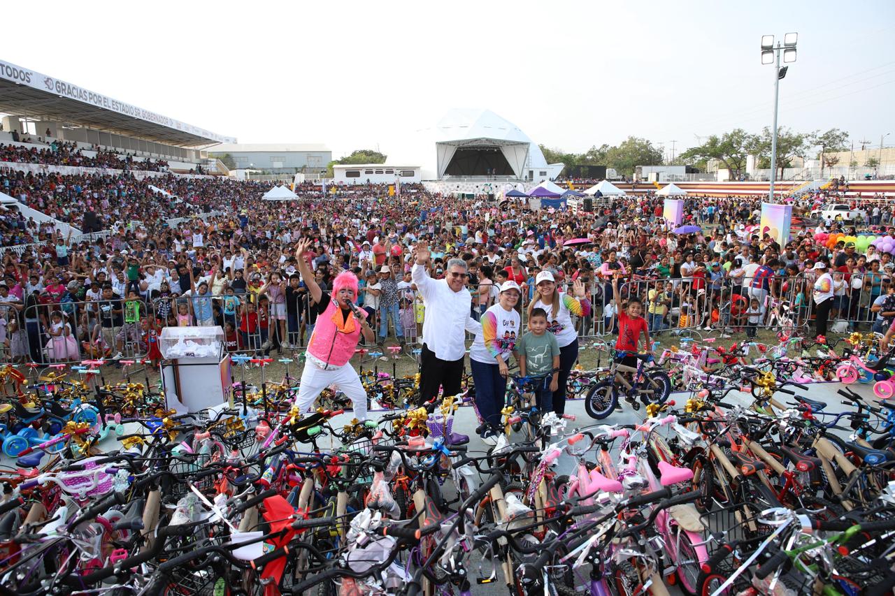 Éxito total festejo del Día del Niño en Altamira