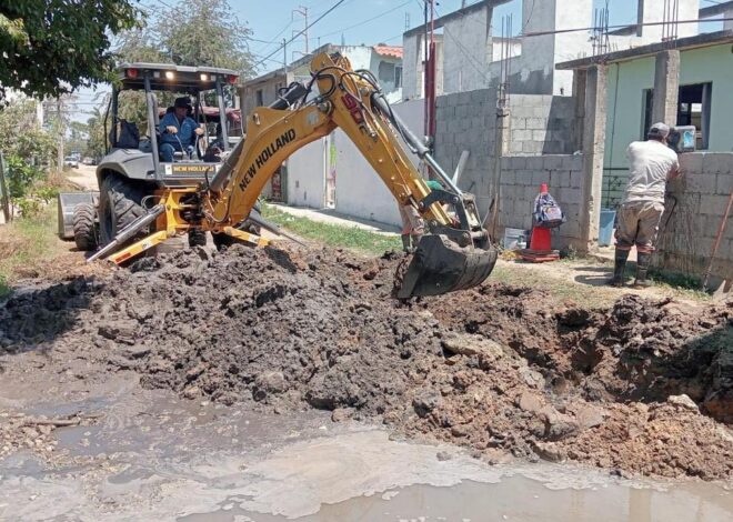 Arregla COMAPA Altamira fugas de agua en colonias de la zona sur