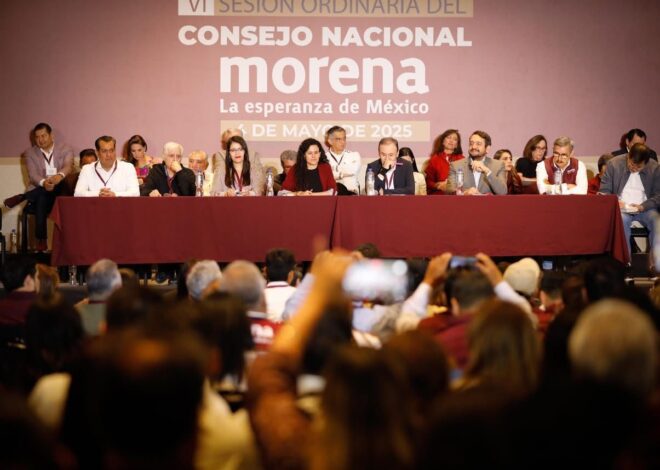 Aprueba Consejo Nacional de Morena no nepotismo para 2027 y reglas claras para las elecciones.