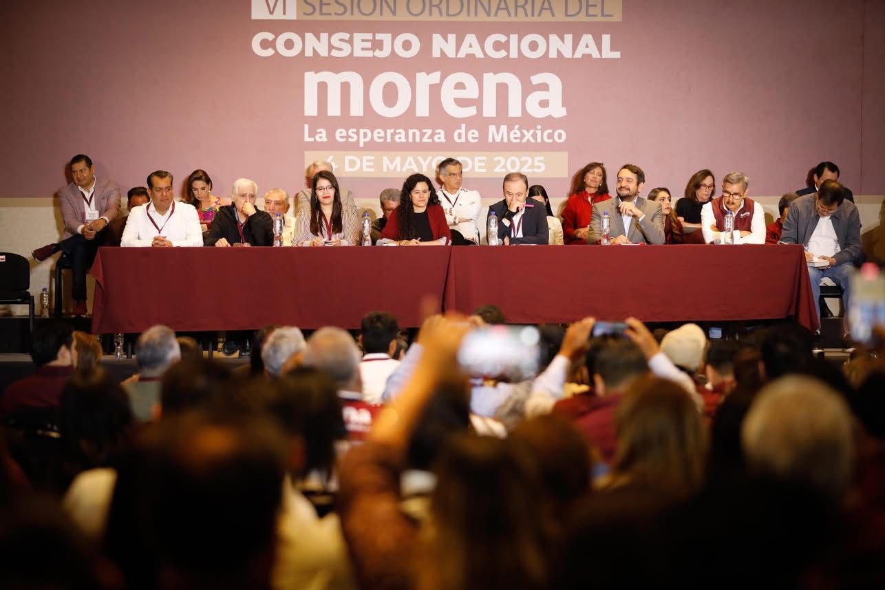 Aprueba Consejo Nacional de Morena no nepotismo para 2027 y reglas claras para las elecciones.