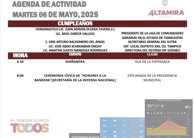 Recibe Altamira histórica inversión para diversos proyectos