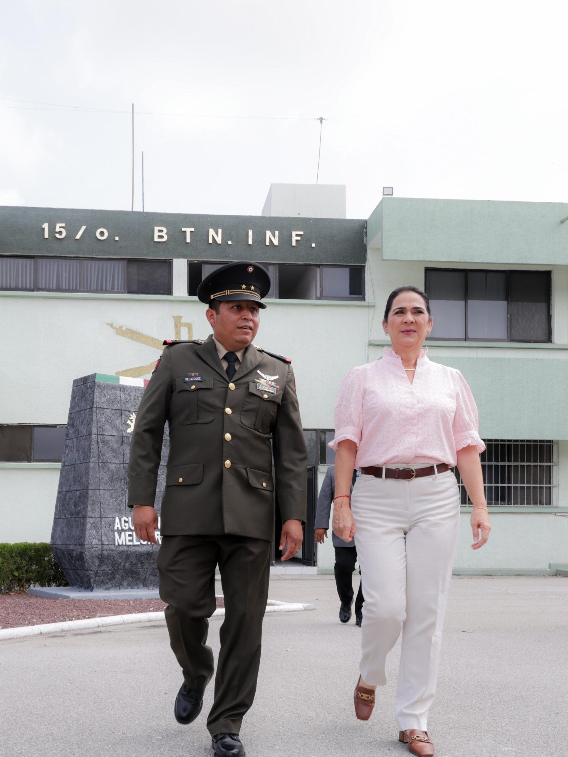 Atestigua Mónica Villarreal Protesta de Bandera del Servicio Militar Nacional