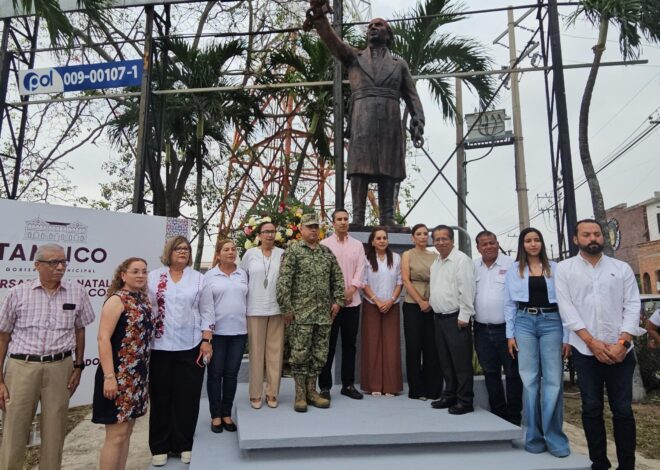 Refuerza Mónica Villarreal Valores Cívicos en Tampico