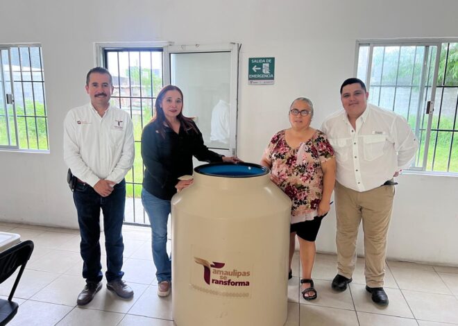 Lleva SEBIEN generadores de agua a Matamoros