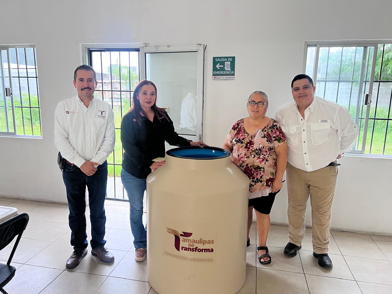 Lleva SEBIEN generadores de agua a Matamoros