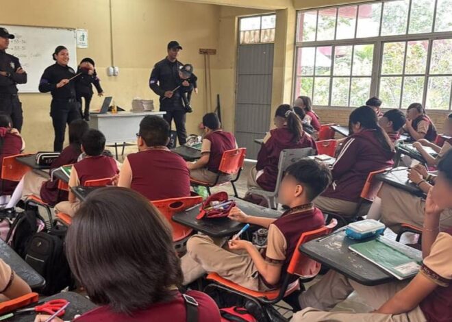Imparte Guardia Estatal de Género pláticas contra la violencia a niñas y niños de San Fernando