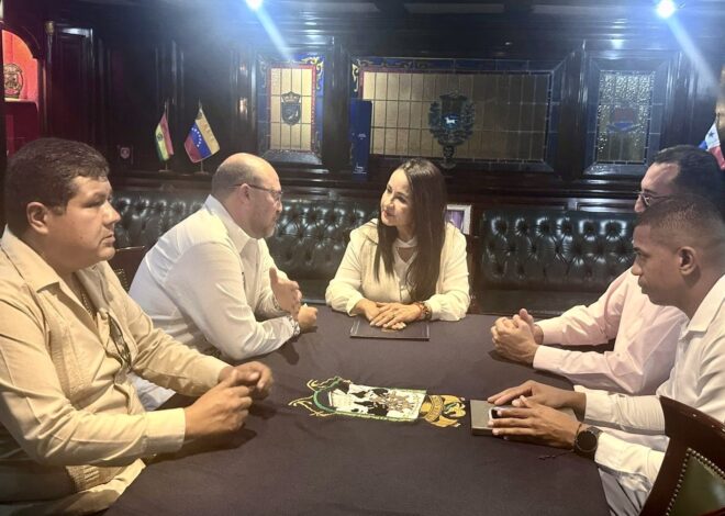 Sostienen reunión secretario general de Gobierno y embajadora de Venezuela en México