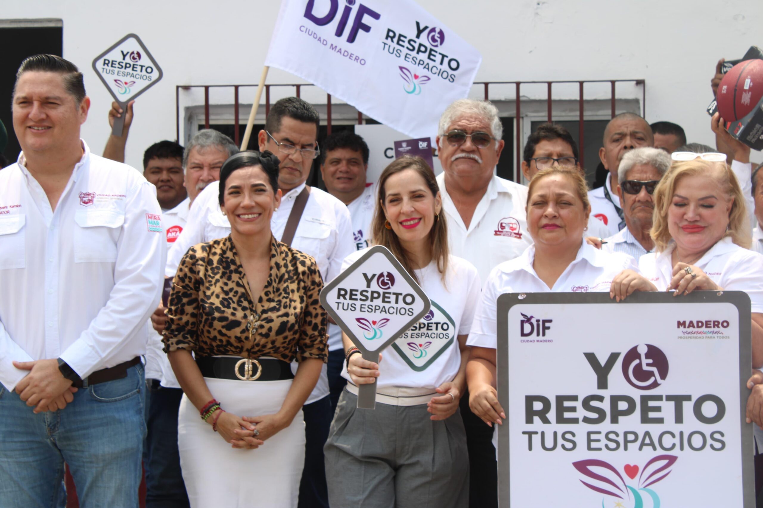 Llamado de Dunia Marón a sumarse a la campaña «Yo respeto tus espacios»