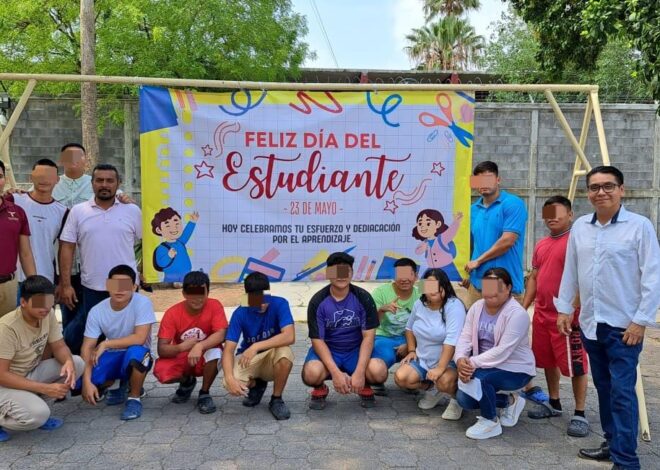 Adolescentes en internamiento celebran Día de la y el Estudiante