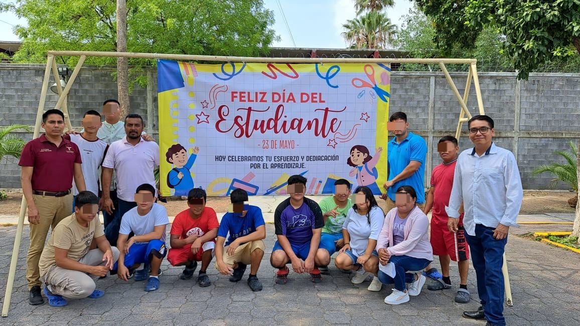 Adolescentes en internamiento celebran Día de la y el Estudiante