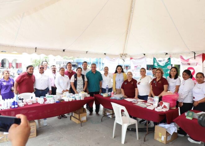 Implementa gobierno de Altamira jornada por la Paz y la Salud