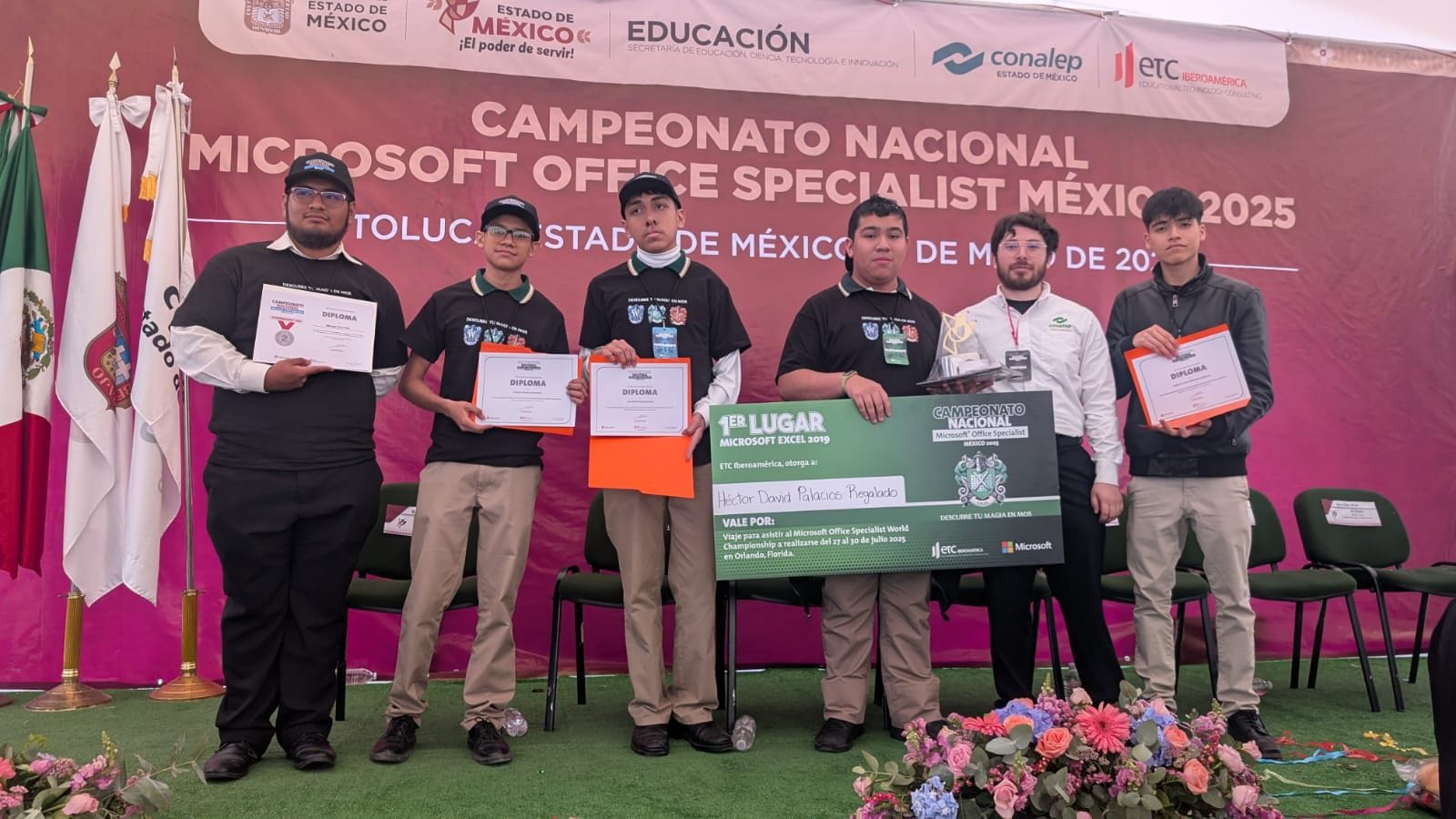Obtiene alumno del CONALEP pase al Campeonato Mundial Microsoft Office Specialist