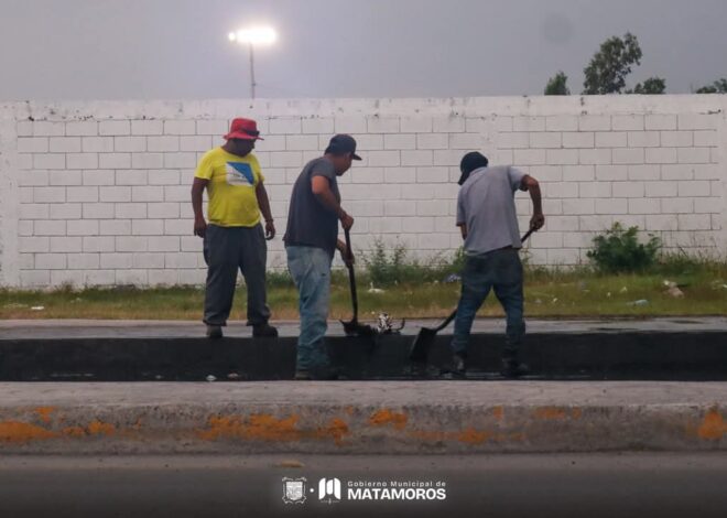 Trabajos de limpieza en rejillas pluviales; acción preventiva para evitar encharcamientos