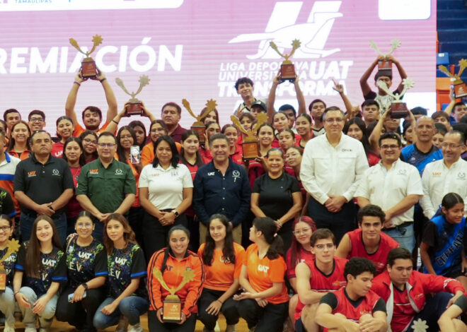 Participan más de mil estudiantes en la Liga Deportiva Universitaria UAT Transforma