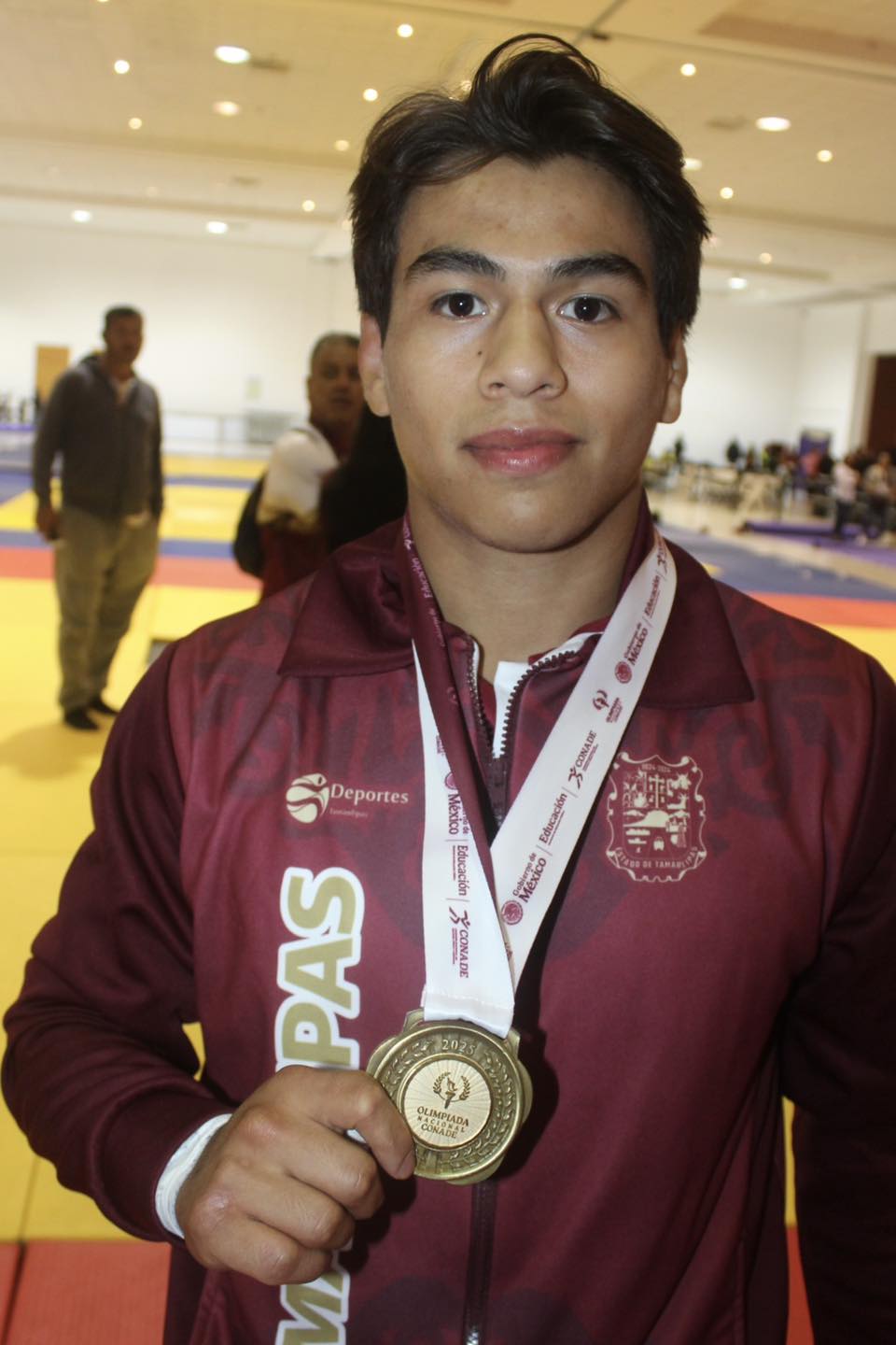 Estudiante de la UAT gana medalla de oro en la Olimpiada Nacional CONADE 2025
