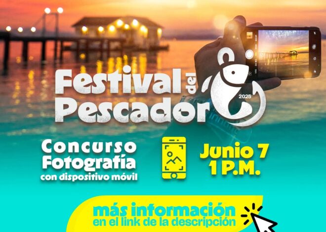 Invita Gobierno de Matamoros al Concurso de Fotografía con Dispositivo Móvil en el Festival del Pescador 2025