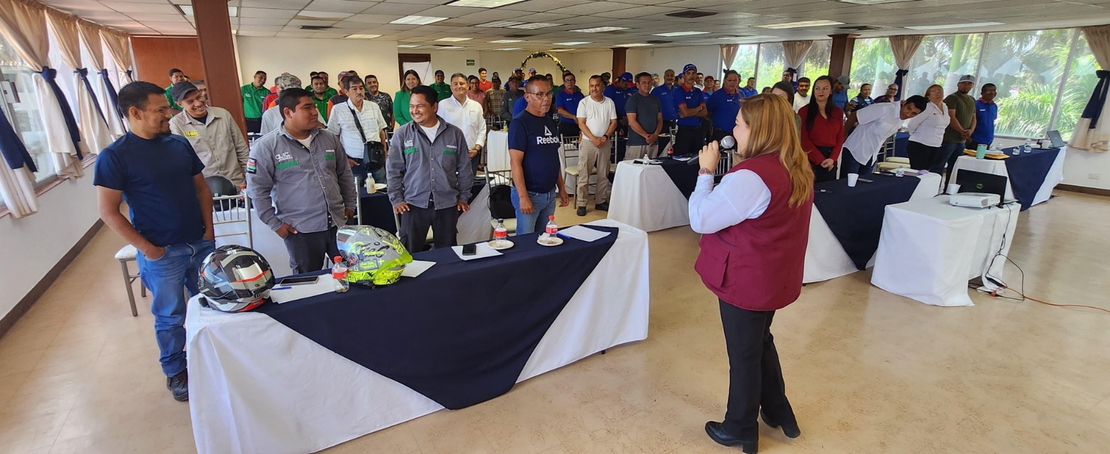 Impulsa Secretaría del Trabajo y Previsión Social capacitación en seguridad e higiene en el sector gasolinero