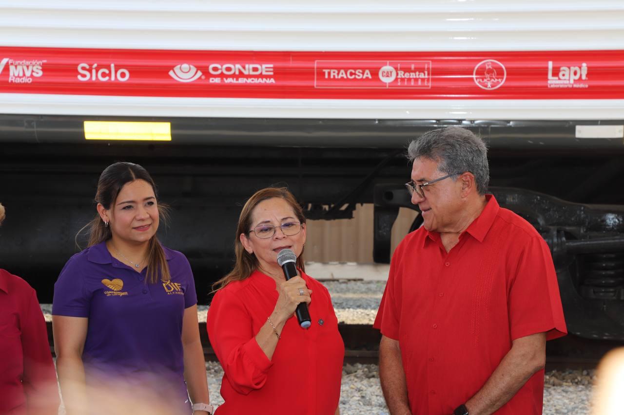 Beneficia Doctor Vagón a cientos de altamirenses con consultas médicas y de especialidades