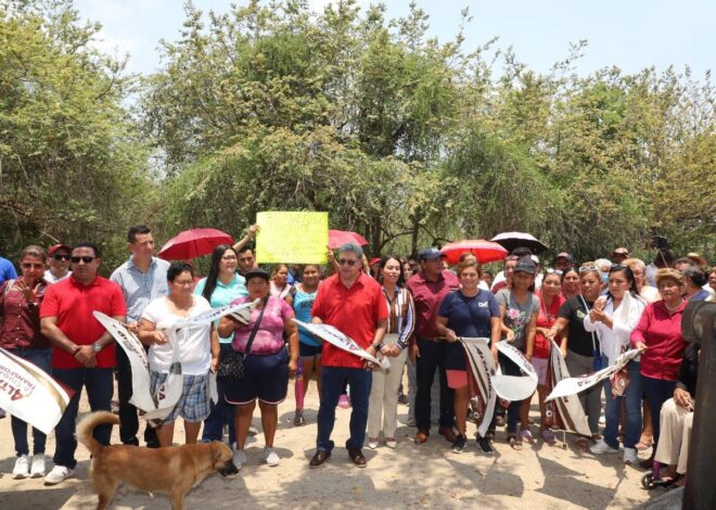 Mejora Armando Martínez infraestructura urbana en la colonia Los Presidentes