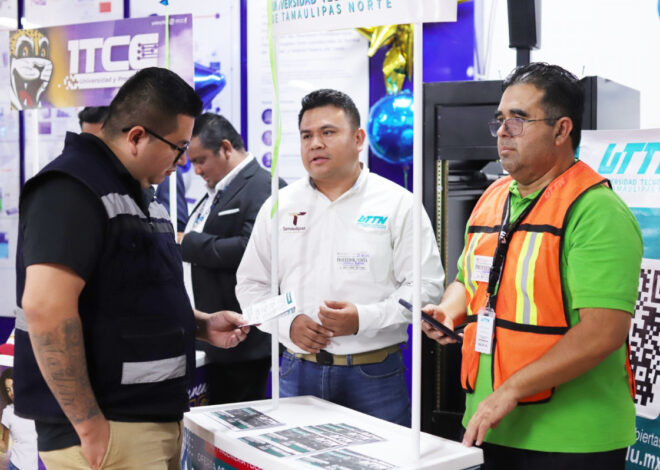 Presenta UTTN su oferta educativa en feria organizada por maquiladora