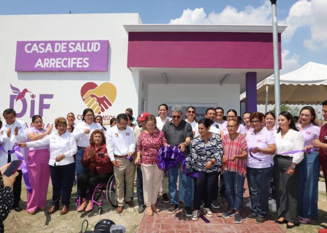 Inauguran Gobierno Municipal y DIF Altamira Casa de Salud en sector La Pedrera