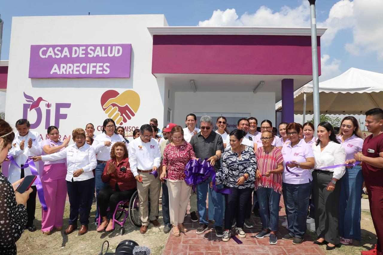 Inauguran Gobierno Municipal y DIF Altamira Casa de Salud en sector La Pedrera
