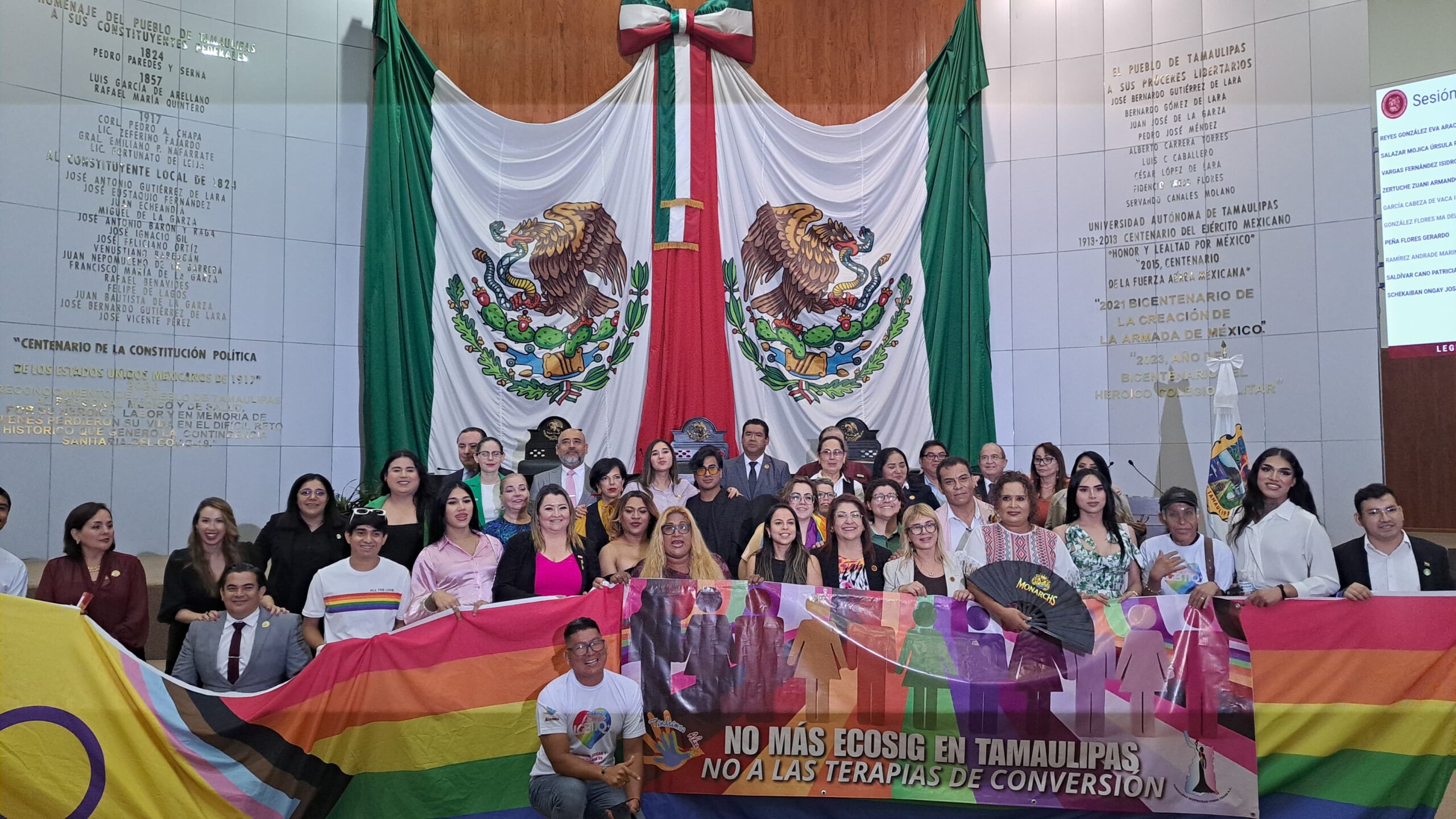 Avanzan iniciativas de ley impulsadas por Trabajo en Equipo LGBTTTIQ+ Tamaulipas en el Congreso del Estado