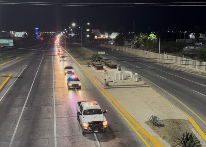 Guardia Estatal brinda seguridad a Caravana “Migrantes Unidos”