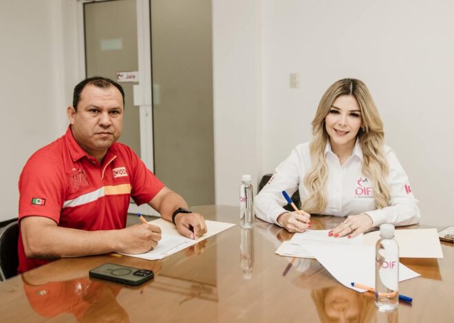 DIF Matamoros y Empresa Oxxo reafirman su compromiso con la firma de convenio para implementar el Programa “Huellas Mayores”