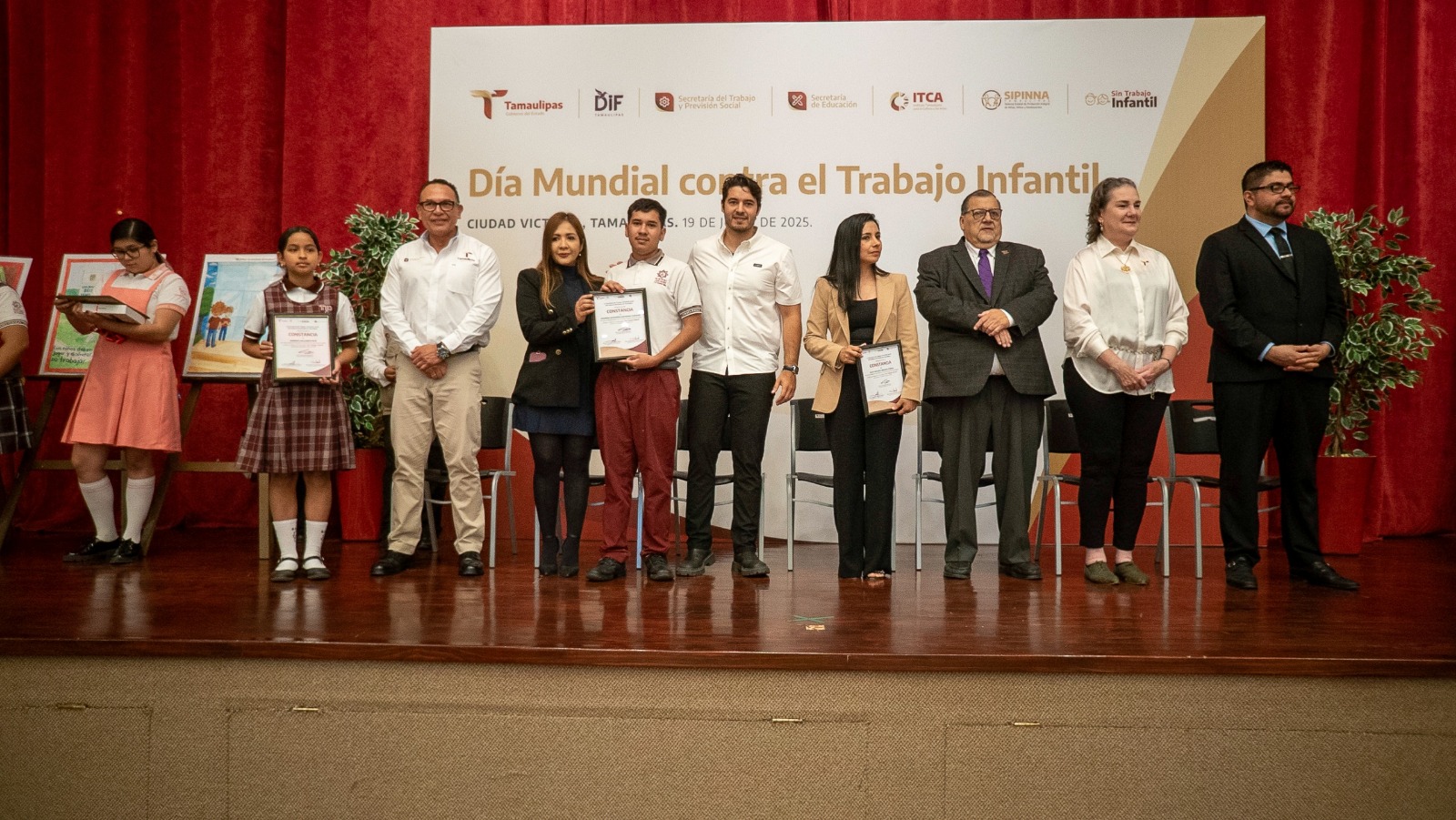 Refrenda STPS compromiso con erradicación del trabajo infantil en Tamaulipas