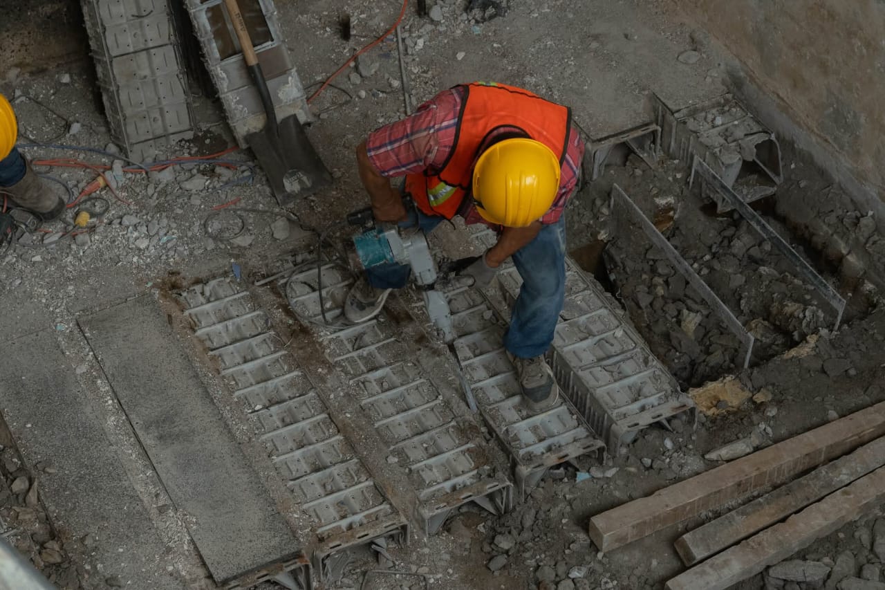 Gobierno municipal impulsa rehabilitación del sistema de filtración en la colonia Moderna