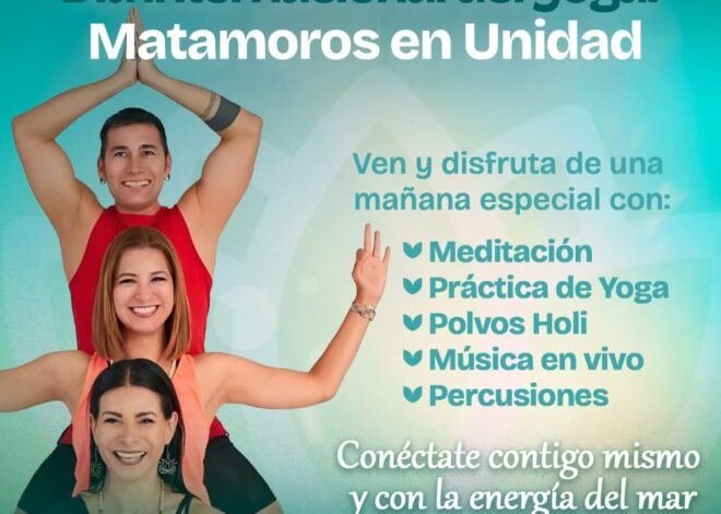 Invita Gobierno Municipal a Celebrar el Día Internacional del Yoga en Playa Bagdad